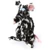 Sigikid 39609 Schiggi Miggi BeastsTown Ratto consigliato per ragazze ragazzi e adulti peluche dai 3 anni in su, nero/bianco/ratto