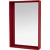 MONTANA - Specchio murale Colour Frame - Rosso - Vetro specchio - Designer Peter J. Lassen