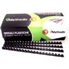 Methodo G101202 Spirale per Rilegatura da Plastica, Diametro: 12, Nero, 100 Pezzi