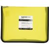 Grafoplás Grafoplas 4800660-Cartella portadocumenti con chiusura a zip, formato A4, colore: giallo