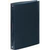 Viquel - Raccoglitore flessibile A4 con 4 anelli - dorso da 3,5 cm - nero traslucido