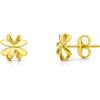 Gioielleria Lucchese Oro Orecchini Quadrifoglio Oro Giallo GL102418