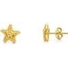 Gioielleria Lucchese Oro Orecchini Stella Marina Oro Giallo GL102419