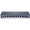 HIKVIS SWITCH 10P LAN GIGABIT POE HIKVISION DS-3E1510P-SI 8P POE-2P SFP -POE 110W - L2