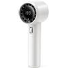FUNJEO GF02 Ventilatore Portatile da Mano, Velocità Regolabili (1-199), Ricarica Rapida 2.0, Batteria da 3500 mAh, per Viaggi/Sport/Campeggio/Lavoro (Bianco)