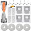 Homruich Accesorios per DJI ROMO A/ROMO S/ROMO P Aspirador de polvo | 1 spazzola principale, 4 salviette, 4 filtri, 4 sacchetti per la polvere, 6 spazzole laterali, ROMO S 21 Piezas de Repuesto