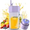 BOJYS Mini Frullatore Portatile, 400ML Mini Mixer Per Smoothies Bicchiere Di Miscelazione Usb Con 6 Lame Per Frullati E Frullati Frullatore Personale Elettrico Per L'Ufficio E La Palestra, Viaggi