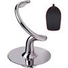 Moloudan Gancio per impasto K45DH e tappetino scorrevole per KitchenAid 4,5 e 5 quarti con testa inclinabile, Acciaio inossidabile, Accessori per mixer KitchenAid