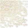 jwogngls 1500 pezzi di perle finte avorio bianche da 6 mm da cucire su perline con fori per la creazione di gioielli