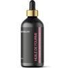 Natureluxy Olio di formica anti-pelo, 100 ml, con pipetta, trattamento naturale ritardante di ricrescita | Pelle morbida e idratata