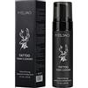 YLady Mousse per la pulizia del tatuaggio, crema idratante per tatuaggi dopo la pulizia della pelle, idratante, lozione per tatuaggi per migliorare il colore, 207 ml