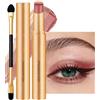 LYSdefeu Pennino per ombretto, 3 colori opachi, a lunga durata, High Pigmented Eye Shadow Crayons, matita per ombretto, impermeabile, per la festa della donna, trucco con pennello per le donne 04