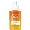 AVÈNE EAU THERMALE ULTRA SIERO SOLARE SPF50+ ATTIVA LA LUMINOSITÀ SIERO PROTETTIVO VISO E COLLO AD 30 ML