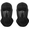 TAGVO Caldo Passamontagna con Maschera a Pieno facciale con Pannello in Mesh Traspirante in Silicone, Scaldacollo Invernale in Pile a Prova di Vento, Cappello con Visiera Adatta per Adulti
