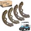10L0L Pattini del Freno del Carrello di Golf per l'automobile del Club DS 1995-up, Precedente 2004-up, per EZGO 1986.5-1995, G1 G2 G8 G9, OEM # 101823201 1011463 23364G1 27249G01