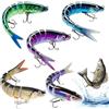 Eiyptzbqm 5 Pezzi 13.5 cm 19 g Esche da Pesca Realistiche Spinning Mare in Scatola
