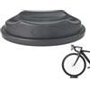 Touosy Rulli Bici da Corsa Supporto, Supporto Ruota Anteriore Rulli 22,5 × 12 × 6 cm Montante per Ruota Anteriore con Base in Spugna, Bicicletta Accessori per Cyclette Mountain Bike Bici da Strada