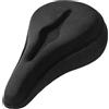 flintronic Coprisella Bici Gel Morbido, Coprisella Cyclette con Cuscino Morbido, Antiscivolo Copri Sella Sellino Bici in Gel, con 2 parapioggia, per Ciclismo da Strada,Montagna o Spinning-28 * 18CM