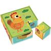 2Kids Toys Wooden Blocks Farm 9 pz