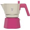 Pezzetti Futurexpress Cafetiere 6T Rising Dawn, Bianco Rosa