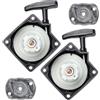 LALAGO Avviatore a Strappo per Decespugliatore da 43 ccm - 52 ccm, Avviatore a Fune per decespugliatore + Pedana, per Multitool Fuxtec, Rotfuchs, Brast, Timbertech e altro (2 Pezzo)