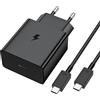 iMangoo 60W USB C Caricatore Caricabatterie per Samsung Galaxy S26 Ultra A17 A16 A56 A36 A26 A35 S25 Edge S24 S23 S22 S21 S20 Fold 7 con 1M Cavo,USBC Presa Carica Alimentatore Tipo C Spina Ricarica Adattatore