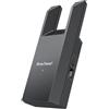 BrosTrend AC1200 WiFi to Ethernet Adapter, Adattatore WiFi Ethernet con RJ45 Porta Gigabit, Dual Band 5GHz & 2.4G Ricevitore Bridge Wi-Fi per Smart TV, Stampante, PlayStation, Trasformare Wi-Fi in LAN