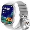EUNICECG Smartwatch Bambini per Bambino Bambina - Contapassi Cardiofrequenzimetro 100+ Sportive Sveglia Calcolatrice Giochi Regalo - Orologio Fitness Digitale Orologio Smartwatch per Ragazzi Ragazze