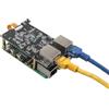ZDE ZP595 PCIe to Dual 2.5G Ethernet Network Port HAT Adapter Expansion Board 2.5GB 2.5GBE for Raspberry Pi 5