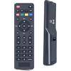 RYQIF Telecomando di ricambio adatto per TeleSystem Digital Terrestrial Decoder TS6815 T2HEVC DVB-T2 HEVC HD HDR HLG