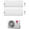 LG CONDIZIONATORE LG LIBERO SMART WIFI R32 DUAL SPLIT INVERTER 7000+7000 BTU MU2R15.U18 A+++