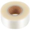 HAPINARY Etichette trasparenti autoadesive, impermeabili, protezione trasparente per codici a barre, etichette per libri, per biblioteca di classe, scuola, ufficio, 1 rotolo, 8,50 x 4,10 cm