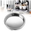WPKD BLUEIY Filtro Cieco di Arretramento di 58mm,Filtro per caffè in Acciaio Inossidabile, Filtro Metallico della Macchina,per Il Disco di Pulizia delle Macchine da caffè(60x17x58mm,26g)