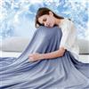 Luxear Coperta Estiva Refrigerante Letto Cooling Blanket, 220x240cm, Blu