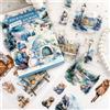 Ta Merry Adesivi per Scrapbooking Accessori Scrapbook Stickers 20 Fogli Bullet Journaling Adesivi decorativi per Journaling,Album Fai Da Te(Travel Series3)