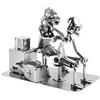 BRUBAKER Vite Uomo Tattoo Artist Tattooist - Fatto a Mano in Ferro Figura Uomo in Metallo - Idea Regalo Figura in Metallo per i Fan Del Tatuaggio - Tattoo Regalo