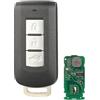 topone1 3 pulsanti 433 MHz FSK PCF7952A 46 Chip per Mitsubishi ASX Lancer Outlander | FCCID:8637A662 ,Smart Remote Key Chiave telecomando intelligent
