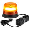 PROZOR 48W Stroboscopica Lampeggiante Luce per 12/24V Stroboscopica Magnetica di Emergenza Impermeabile 10 Modalità Lampeggiante di Segnalazione di Recupero Ambra con Cavo di Alimentazione da 5 m