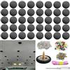 KEKECHAORAN Set di riparazione per baldacchino, universale, riparazione rivetti/bottoni + spille, cacciavite, set completo di riparazione per tutti i modelli di auto (Grid Black)