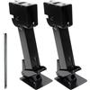 TOOSOAR Stabilizzatori per Camper 2Pezzi - Pieghevole Piedini Stazionamento Camper con Maniglia, Portata 450KG per Roulotte e Carrelli
