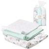 Set di vestiti per neonati blu da 4 pezzi - Neonato on