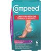 COMPEED Cerotti per vesciche. Lunga durata e resistenti all'acqua - Ideali per Tacchi Alti, 6 Cerotti. Pack 100% plastic free