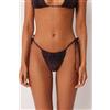 Calzedonia Brasiliana Lacci Costume Dark Animalier Marrone