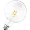 LEDVANCE Lampada LED Smart+ con tecnologia Bluetooth, globo filamentos, E27, dimmerabile, sostituisce lampadine da 50 W, bianco caldo, 2700 K, controllabile con Google, Alexa e Apple Voice Control