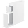 YAMAZAKI Tower Porta Condimenti Scorrevole a 2 Livelli per Spezie | Acciaio, Spazio extra per il piano di lavoro, Anche per bottiglie, 50-93 x 12,5 x 52,5 cm, Design giapponese, bianco