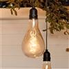 Hellum Luce LED a sospensione con telecomando per interni ed esterni, luce a sospensione senza fili, lampadina con batteria e timer per matrimoni, feste, campeggi, festival, cantine ed esterni 524376