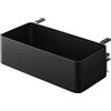 YAMAZAKI 1573 TOWER Tableside Basket, black, Steel, 30 x 18 x 9.511 cm