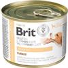 BRIT Veterinary Diet Grain Free Hepatic 200 g alimento con tacchino con piselli verdi per cani con patologie epatiche