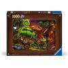 Ravensburger 12000397 - Villainous: Horned King - puzzle 1000 pezzi - puzzle adulti e ragazzi da 14 anni, puzzle Disney, Disney regalo