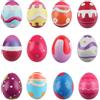 Hillylolly Uova di Pasqua Decorazioni Hillylolly 12 Pezzi Pallina Antistress, Pallina Antistress Mano Terapia, Adulti Bambino Alleviare Stress, Caccia Alle Uova di Pasqua,Cesti di Pasqua,Decorazioni Pasquali (B)